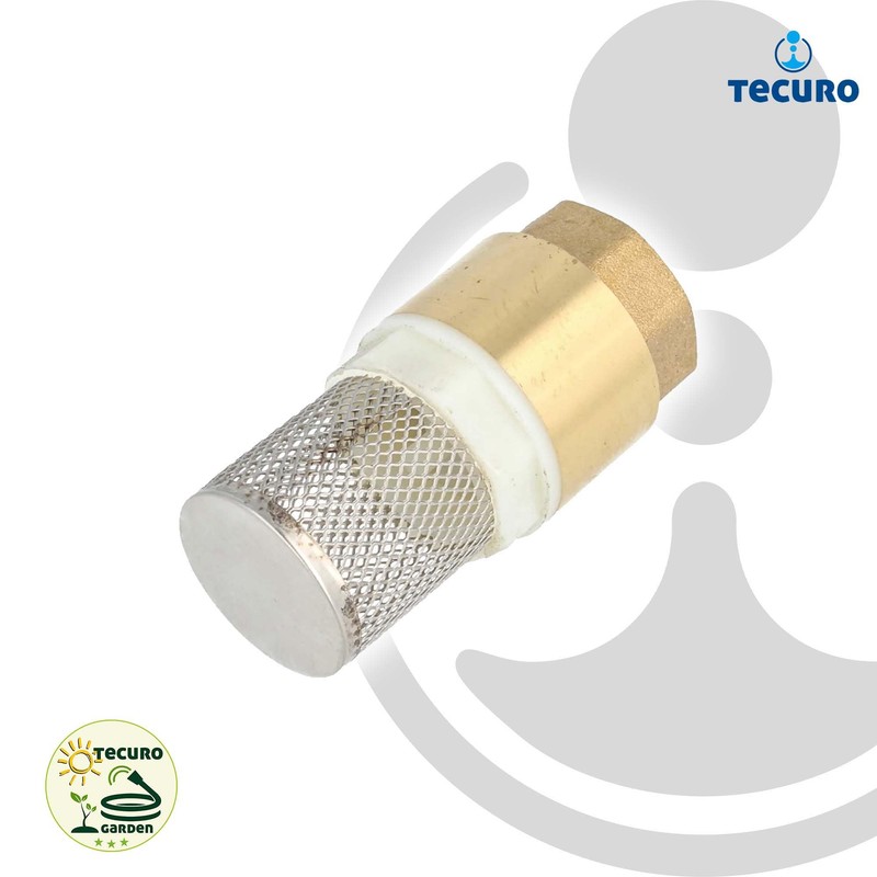 tecuro - 2760121 Suction Filter Set, 1/2 Inch, Brass Foot