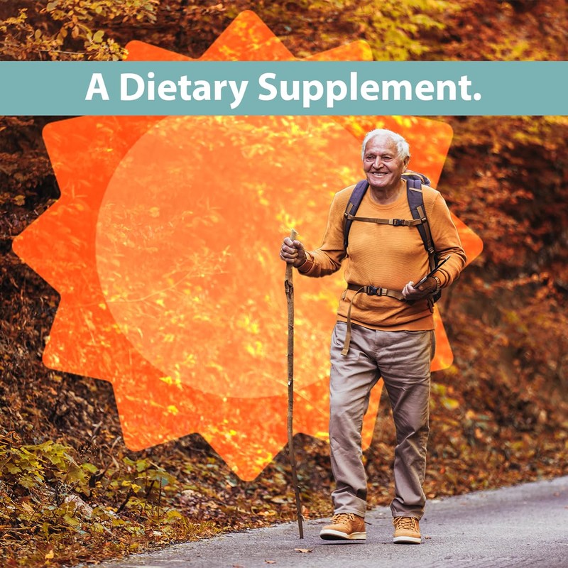 GeriCare Vitamin D 25mcg Tablets Dietary Supplement, 100 Count (Pack