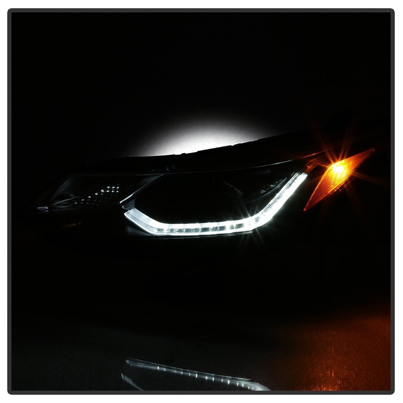 ACANII - For 2016-2018 Chevy Cruze Stock Projector Style w/LED