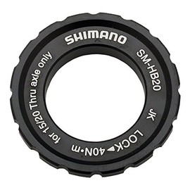 Shimano SM-HB20 15/20mm Axle Hub Centerlock Rotor Lockring
