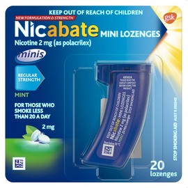 Nicabate Minis 2mg 20 Lozenges