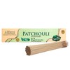 Bless-International-Patchouli 100%-Natural-Handmade-Incense-Sticks Organic-Chemicals-Free-for-Relaxation-Positivity-Yoga-Meditation 12-Inches-1-Hour-Plus-Burning-Time-75-Sticks-7-OZ