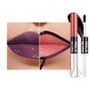 Dark Purple Lip Stain Peel off Lip Oil Dual Ended