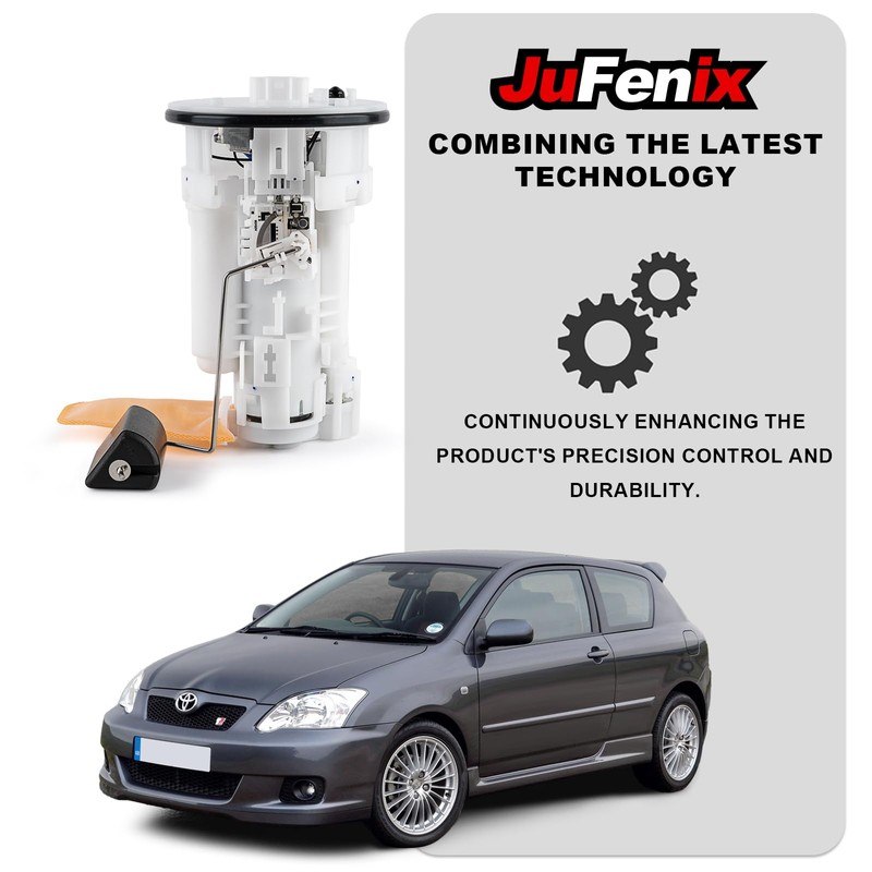 JuFenix Electric Fuel Pump Module Assembly Compatible with Chevy Prizm