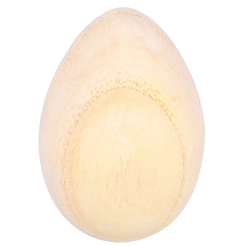 Wood Eggs Shakers Set Natural Wooden Egg Rattle Musical Percussion