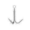 1pc Grappling Hook 3 Claw Climbing Hook Stainless Steel Grapnel