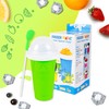 Slushy Cup & Slushy Maker, Portable Smoothie Slushie Squeeze Cup