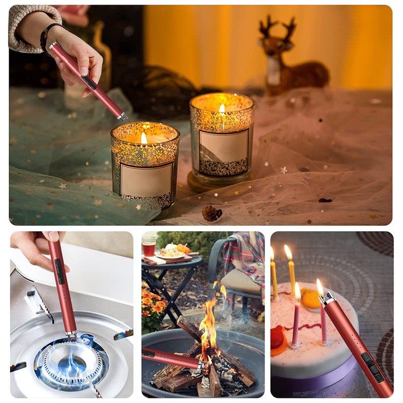 SUPRUS Lighter Candle Lighter Electric Lighter USB Lighter Safety Switch
