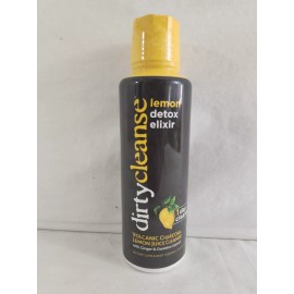 DirtyCleanse Lemon Detox Cleanser Elixir Volcanic Charcoal EXP 04/2025