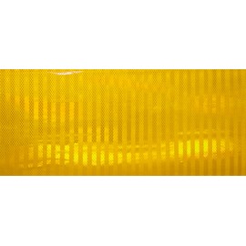 VViViD High Intensity Industrial Grade Honeycomb Pattern Reflective Vinyl Tape (1 Inch x 30ft, Yellow)