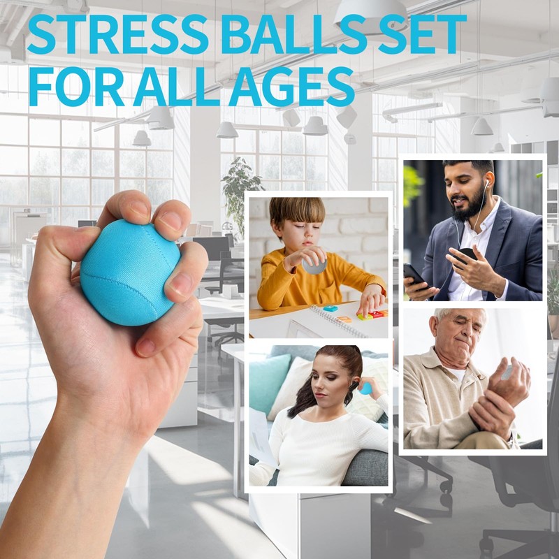 Set of 3 Adult Stress Balls