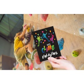Friendly Fox Invitation Climbing 12 Bouldering Invitation Cards Birthday Boulder Party Children's Birthday Invitation Cards