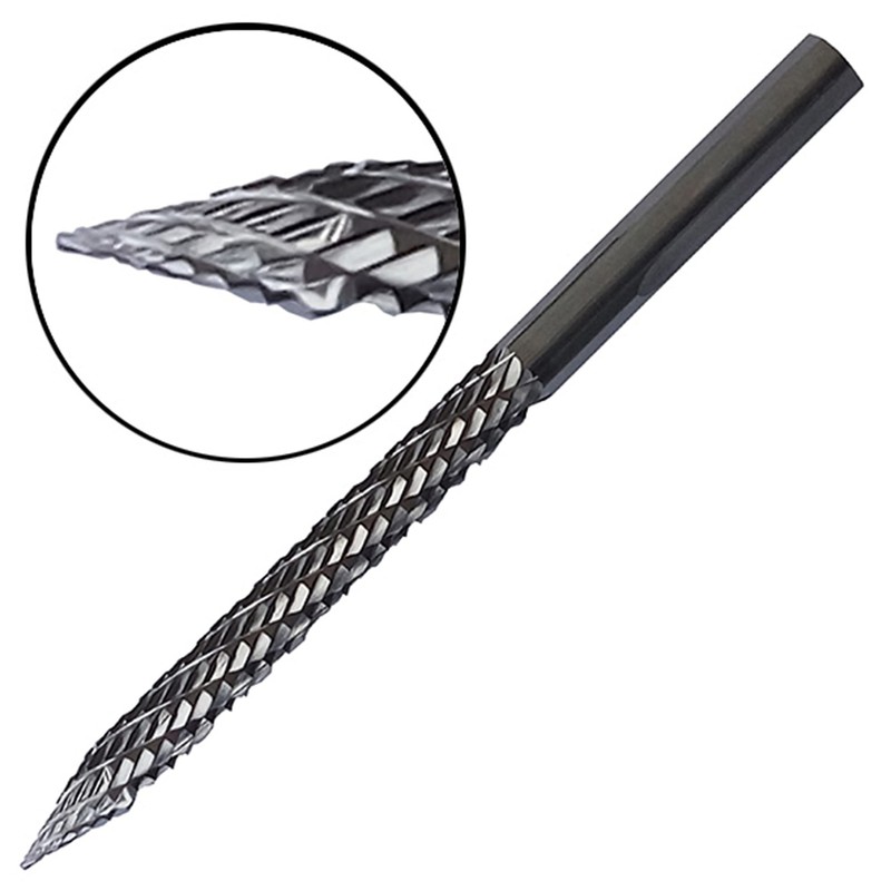Zerint CB-003 Tire Repair Carbide Burr Dia. 1/4"(6 mm) 1