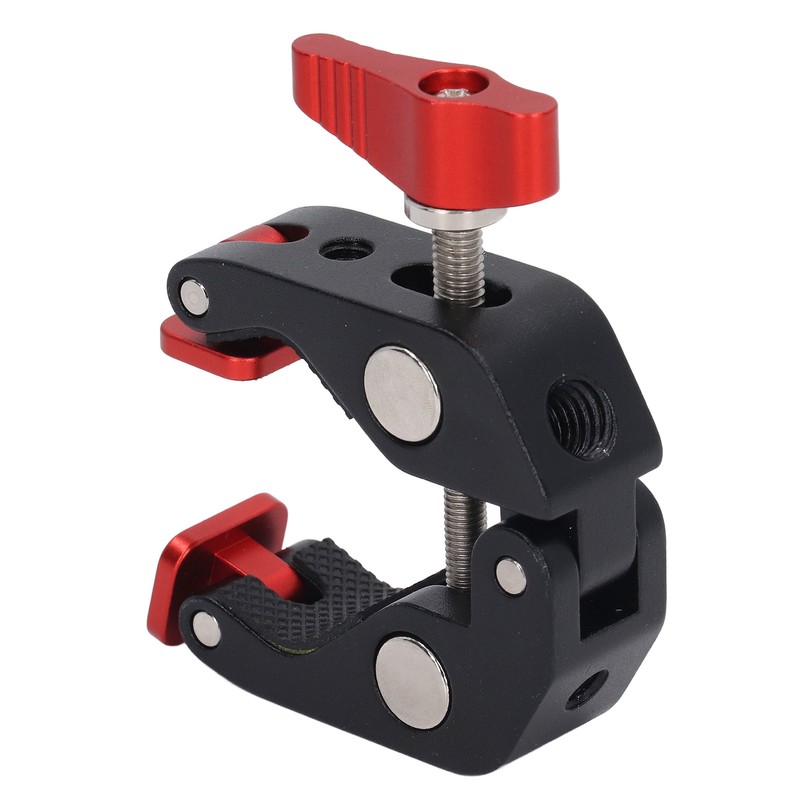 Super Clamp Red Crab Clamp Aluminium Alloy Silicone Cushion Drop