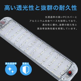 Crown Doris LED Room Lamp, General Purpose, Thin, Indoor Light, 12 V COB, Explosive Light, Waterproof, Car Surface, Luminous, Work Light, High Brightness, Switch Included, 2 Pieces