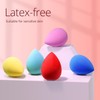 BEAKEY Makeup Sponge Set 5 Pack Micro Porous Low Absorption