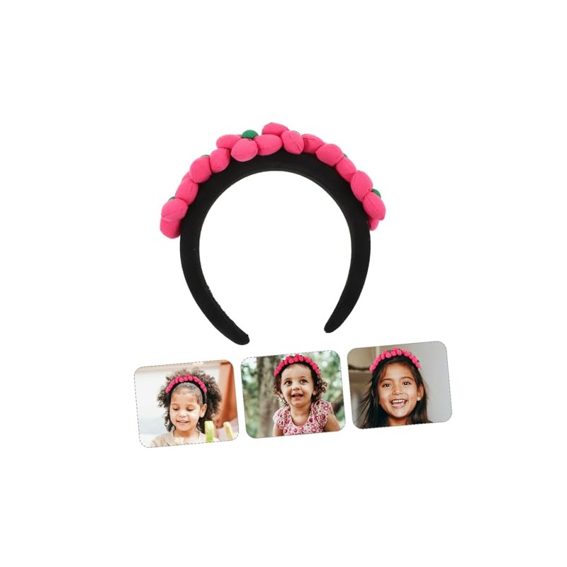 PartyKindom Niñas de Accesorio San Valentín con Decoración Floral Actividades
