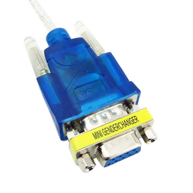 WOVTE DB9 Female to Female Mini Gender Changer Coupler Adapter