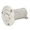 Marine Boat Deck Filler with Keyless Cap Stainless Steel Mirror