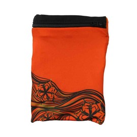 Sprigs Banjees 2 Pocket Wrist Wallet - Surf/Orange, One Size Fits Most