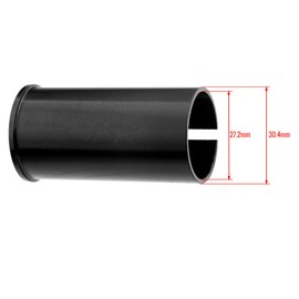 Catazer Bicycle Seatpost Adapter Shim Sleeve Bicycle Seat Post Tube Adapter for Mountain Bike Road Bike Electric BMX, Fixie Gear 25.4/27.2/28.6/30.1/30.4/30.8/31.6/33.9/34.9/36mm (27.2mm to 30.4mm)