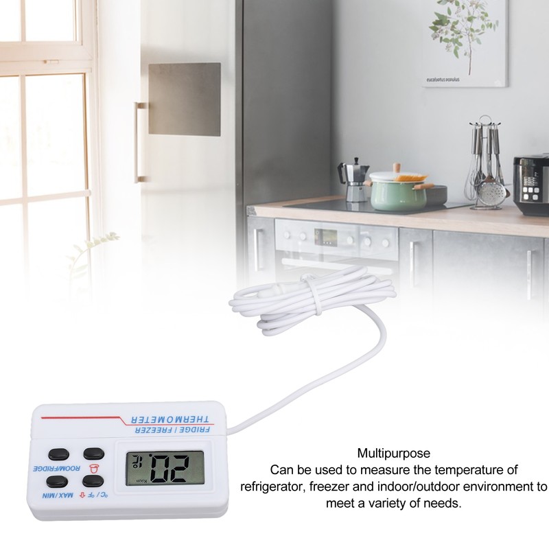 Digital Refrigerator Thermometer ‑50℃ to 70℃ ‑58℉ to 158℉ High