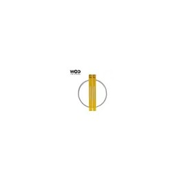 WOD Friends Fitness Accessory Jump Rope Gold for home workouts, training and recovery, portable sports and exercise gear, Korean Import, WOD Friends