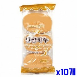 Ginseng scent-filled ginseng face wash soap 3P set x 10 / 인삼향 가득 인삼세안비누 3P세트 x10개