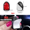 Yourkar 4PCS Bling Car Mini Hooks, Multifunctional Adhesive Small Auto