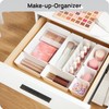 Vtopmart 25 PCS Plastic Drawer Organizers Set, 4-Size Versatile Bathroom