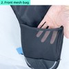 Hydration Pack Lightweight Breathable Multifunctional Water Backpack with 2L Water