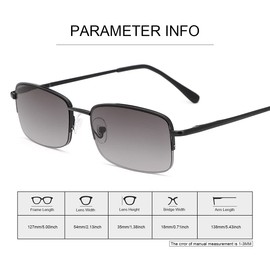 YIMI Full Lens Spring Hinges Reading Glasses UV400 Protection Sun Readers Computer Blue Light Blocking Glasses for Men Women (Black, 3.00, multiplier_x)