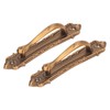 2pcs Barn Door Handle Heavy Duty Bronze Surface Mounted Sliding