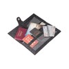 Grey Felt Travel Organiser - Modern Travel Bag, Document Bag,