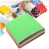 STOBOK 40sheets Strong Non-Woven Felt Sheets for DIY Crafts Quilting