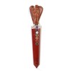 Jet International Red Jasper Angel Chakra Wand Stick Approx. 5.5
