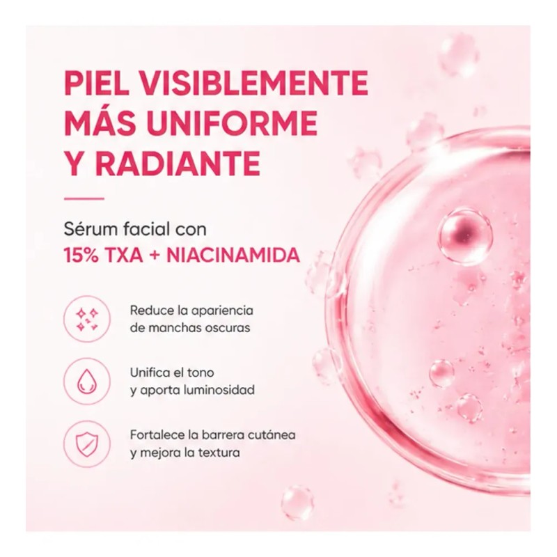 Sérum Corrector Iluminador De Manchas Con Niacinamida Txa