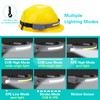 Linterna frontal recargable, SEVENKA 2 faros LED, haz ancho, faro