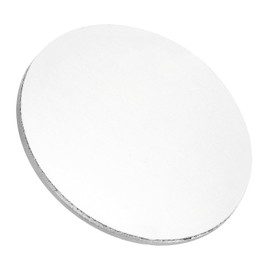 PATIKIL 1060 Aluminum Sheets and Plates, Dia.100mm / 3.94mm Thick 1/6" (9 Gauge) Aluminum Metal Discs Stamping Blanks for Crafting Industry Metal Stamping, Silver Tone