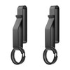 SAVITA 2Pcs Heavy Duty Belt Key Holder with 4Pcs Metal