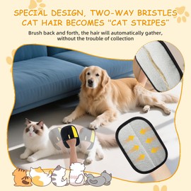 2Pcs Pet Hair Removal Glove for Cats & Dogs 2025 New Upgrade Pet Hair Remover, Washable Reusable Dogs Cats Hair Gloves for Furniture Widely used in clothing, sofas, carpets, sheets, quilts, car seats