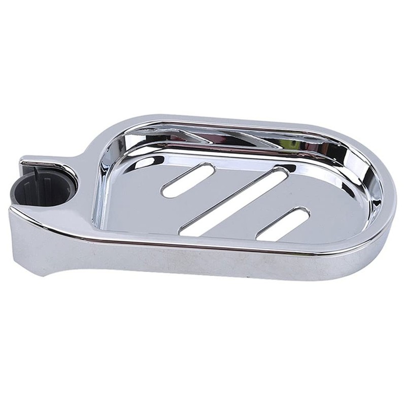 Adjustable Soap Holder, 2Pcs Soap Plate ABS Soap Dish Holder