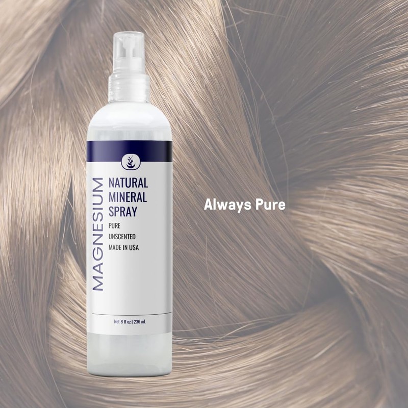 Pure Original Ingredients Magnesium Oil Spray (8 fl oz) Pure