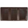 AIR VENT 84212 16" x 8" UNDREVE Vent, Brown