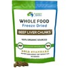 Grassland Nutrition Organic Liver Freeze Dried Chunks — High in