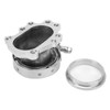 8 Bolt Turbo Downpipe Flange Stainless Steel 2.5in V Band