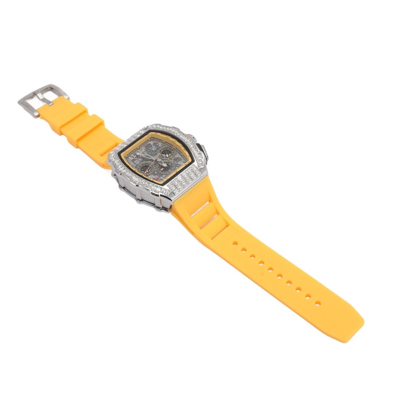 Men Mechanical Watch 30M Waterproof Dial Hollow Automatic Mechanical Wrist