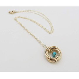 70th Birthday Gifts for Women | Gold Birthstone Necklace | 70th Birthday Gift