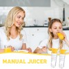 LACHT 2 Piece Lemon Squeezer Small Set, Lemon Juicer, Manual