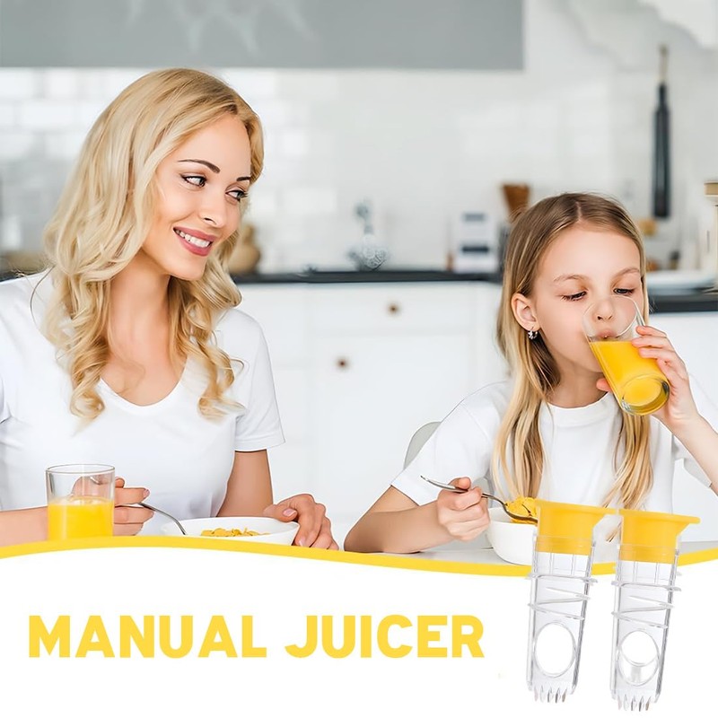 LACHT 2 Piece Lemon Squeezer Small Set, Lemon Juicer, Manual
